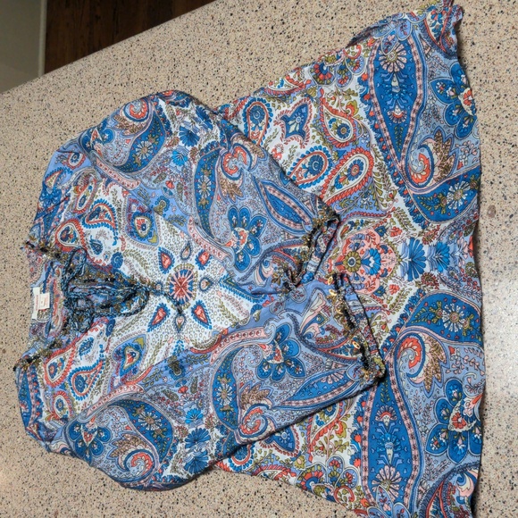 SUNDANCE  Sequin Embellished Tunic in Silk - Picture 6 of 13